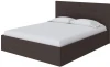 1916230 PROxSON Кровать Mono (Ткань: Рогожка Тетра Брауни) 160x200