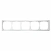 GAL000105 Рамка на 5 постов (белый) Systeme Electric GAL000105