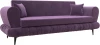 122335 Диван-книжка Лига-045 (Сиреневый/Микровельвет) Лига Диванов арт.122335