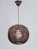 V6919/1S Подвесной светильник Vitaluce V6919/1S (220V, на проводе, шар, плетеные)