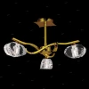 0418 gold Люстра потолочная Mantra Alfa, 3 плафона, золото, прозрачный