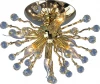 06 6070 0383 06 gold + white crystal ASFOUR Потолочная люстра N-Light 66070 06 6070 0383 gold + white crystal ASFOUR