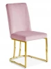 DX-2055.1casa Стул обеденный IST-CASA Пресли DX-2055, 45х44х92, пыльная роза/золотой