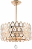 371019/5/300/390 GD Потолочная люстра хрустальная на штанге Arte Milano Sorrento-1019 371019/5/300/390 GD (220V)