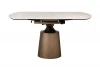 169DT-93033 Стол обеденный раскл. керам.столешница 90(30+30)*150*75/77см Garda Decor 169DT-93033
