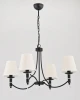 23004 Подвесная люстра Alfa Abil Black Gold 23004