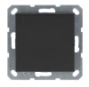 G3011B Выключатель одноклавишный (антрацит) Jasmart G-Classic G3011B
