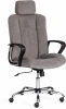 21163 Компьютерное кресло игровое Tetchair OXFORD (Флок/Серый)