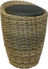 1100Rattan-LM, цвет сиденья черный Табурет с местом для хранения LM-1100Rattan (чёрный)
