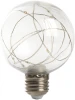 41676 Лампочка светодиодная RGB прозрачный шар E27 3W Feron 41676