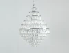 10125+15/C Подвесная люстра хрустальная Newport 10120 10125+15/C (220V, на цепи)