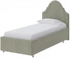 1915672 PROxSON Кровать Эльза (Ткань: Велюр Лофти Олива) 90x190