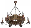 Тиррено-6 Подвесная люстра Тарьсма Тиррено-6 TIR6LRH70 (220V, на цепи, подсвечник, свеча)
