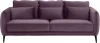 664753 Диван Amsterdam трехместный ОГОГО (арт.664753), (Ткань/Фиолетовый)