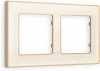 AF580342 Рамка Ambrella Volt ALFA Arctic (Бежевый Стекло органическое/Шампань) 2-ая AF580342