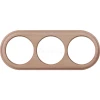 WL15-frame-03 Рамка на 3 поста Werkel Legend, светлый бук
