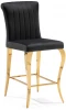 15388 Полубарный стул Woodville Joan black / gold 15388