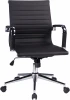 118B-LMR CLAYTON, цвет чёрный Офисное кресло для руководителей CLAYTON (чёрный)