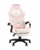 УТ000042694 Кресло спортивное TopChairs MG-7019 букле бело-розовый TopChairs УТ000042694