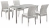 T256С/Y380B-W85 4Pcs Комплект плетеной мебели Afina T256С/Y380C-W85 Latte 140х80 (4+1) + подушки в комплекте