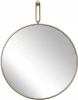 79MAL-9206-100G Зеркало на подвесе рама металл. цвет золото d77см Garda Decor арт.79MAL-9206-100G