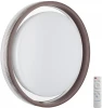 7698/EL Настенно-потолочный светильник Sonex Meden 7698/EL пластик/кофе/прозрачный LED 70Вт 3000-6000K D470 IP43 пульт ДУ