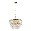 ML.7085.400 GD Подвесная люстра хрустальная Modelux MODELUX ML.7085.400 GD