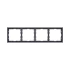 EC4GY Рамка 4-постовая серый Kollinger Eclipse EC4GY