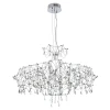 ML.7815.1050P CH Подвесная люстра светодиодная хрустальная с пультом с регулировкой цветовой температуры Modelux MODELUX ML.7815.1050P CH