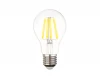 205028 Лампочка светодиодная филаментная груша прозрачная колба E27 6 Вт 3000K теплое свечение Ambrella Filament 205028