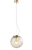 MAYO SP1 D200 GOLD/AMBER Подвесной светильник Crystal Lux Mayo SP1 D200 GOLD/AMBER