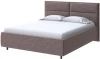 2013309 PROxSON Кровать Pado без основания (Ткань: Велюр Gratta 8 Брауни) 90x200