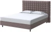 2013163 PROxSON Кровать Tallinn Boxspring Standart (Ткань: Велюр Gratta 8 Брауни) 140x200