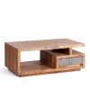 20458 Журнальный стол Secret de Maison Росвуд/Rosewood (мод. 9803) массив палисандра, 118х70х45см, натуральный тонированный Tetchair 20458