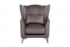 SIENA-К-Colt1012 Кресло Siena велюр коричнвый Colt1012-ROSKOR 17 83*82*93см Garda Decor