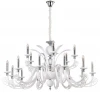 LETISIA SP12+6 WHITE Подвесная люстра Crystal Lux Letisia SP12+6 WHITE