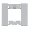 AA4802AS Рамка 1-ая серый матовый Meiton AA4802AS