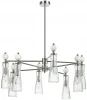 8268/8 Потолочная люстра на штанге Lumion Emily 8268/8 хром/белый/прозрачный, металл/керамика/стекло Е14 8*40W 220V