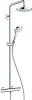 27253400 Душевая стойка Hansgrohe Croma Select S 180 2jet 27253400 с термостатом