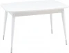 УТ000036207 Стол обеденный раскладной 120-160*80 белый матовый Stool Group Сидней УТ000036207