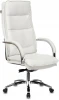 T-9927SL/IVORY Кресло руководителя Бюрократ T-9927SL слоновая кость кожа крестовина металл хром