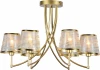 1126/6PL Gold Люстра потолочная на штанге Oriole 1126/6PL E14*60W Gold