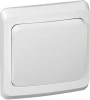 BC10-004B Выключатель встраиваемый одноклавишный (белый) Systeme Electric Этюд BC10-004B