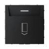 GAL001014S Выключатель карточный (карбон) Systeme Electric GAL001014S