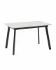 УТ000041937 Стол Stool Group Batu new 120-160/80/76 Стол Stool Groupешница ЛМДФ азул оникс подСтол Stool Groupье металл черный УТ000041937