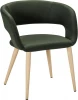 410131132h_Dark_Green_н.дуб Кресло Hugs тёмно-зеленый/нат.дуб R-Home арт.410131132h_Dark_Green_н.дуб