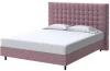 2013150 PROxSON Кровать Tallinn Boxspring Standart (Ткань: Велюр Gratta 6 Ягодный мусс) 160x200
