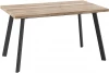 101602 Стол Борг-140 Дуб каньон/черный, МАМАДОМА