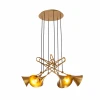 6350 Подвесной светильник Mantra Jazz Pintura Oro 6350