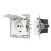 043745 Механизм розетки влагозащищённый SCT-MCP-PL-WH (250V, 16A) (Arlight) 043745